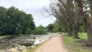 ASMR at The Beautiful Lake Crunchy Walk & Nature Sounds Relaxing