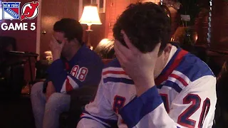 Rangers Fan Reaction - Game 5 - Rangers vs Devils