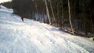 Sunday River side jump