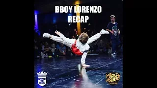 Groove Session 2017 | BBOY LORENZO RECAP