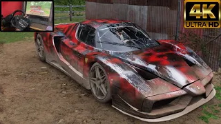 Rebuilding Ferrari LaFerrari (1270HP) - Forza Horizon 5 || (Steering Wheel + Shifter) Gameplay