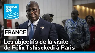 France : les objectifs de la visite à Paris du président congolais Félix Tshisekedi • FRANCE 24