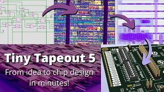 Tiny Tapeout 5 - From idea to chip design in minutes!