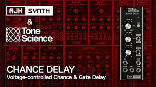 NEW MODULE! 'CHANCE DELAY' voltage-controlled probability/random gate delay and more for Eurorack