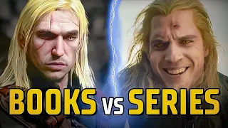 Witcher. Netflix Characters Comparison vs Books