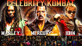 Celebrity Mortal Kombat: Famous Musicians 2 + FATALITY💥