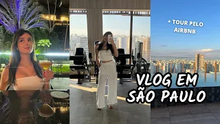 VLOG: São Paulo e tour pelo lindíssimo airbnb part. 1
