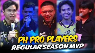 WHO DO PH PRO PLAYERS THINK is THE REGULAR SEASON MVP . . . 😮