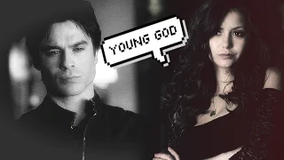 (AU) Katherine & Damon | Young God