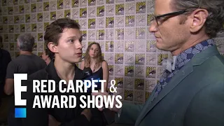 Tom Holland Gets Superhero Advice From Chris Hemsworth | E! Red Carpet & Award Shows