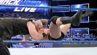 Randy Orton RKO on Erick Rowan - Smackdown Live - April 25, 2017