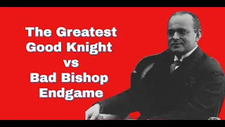 The Greatest Good Knight vs Bad Bishop Endgame | Henneberger vs Nimzowitsch: Swiss Ch1931