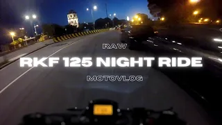 KEEWAY RKF 125 NIGHT CRUISE I RAW VIDEO I