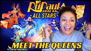 RUPAUL'S DRAG RACE ALL STARS SEASON 9 MEET THE QUEENS REACTION