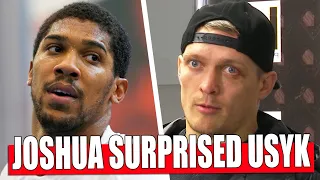 Anthony Joshua SURPRISED WITH TOUGH PREPARATION FOR THE FIGHT WITH Alexander Usyk / Fury - WIlder