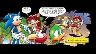 Sonic The Hedgehog issue 172 COMIC DRAMA- ''A Truth To The Heart''