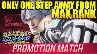 Only one step away from MAX RANK !! TEKKEN GOD SUPREME Promotion