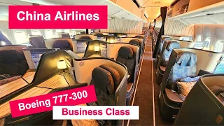 China Airlines Business Class | Comfortable fine dining