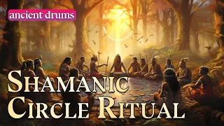 Ancient Shaman Assembly • Timeless Shaman Drumming Echoes • Ambient Pulse for Inner Journey