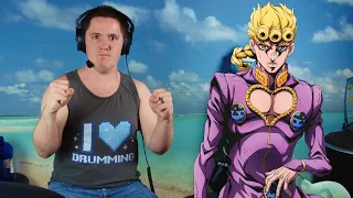 Giorno's Theme On Drums!