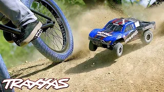 RC vs. BMX Freestyle | Traxxas Slash 4X4