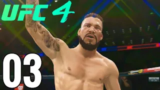 UFC 4 Career Mode Walkthrough Part 3 - DANA WHITE'S CONTENDER SERIES