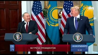 Встреча президентов Казахстана и США глазами ведущих мировых СМИ
