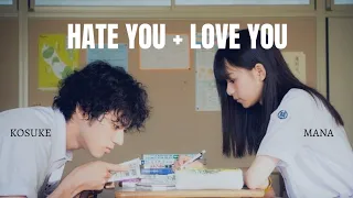 Kosuke and Mana Story || You are the apple of my eye