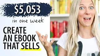 How to Write an eBook in 24 hours (and make $5K+ a week): Step-by-step Tutorial