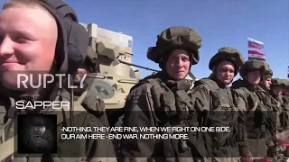 Interview with Russian sapper in Syria, 2017