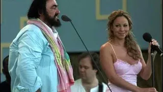 Mariah Carey (feat. Luciano Pavarotti and Friends) - Hero / We Are The World (1999)