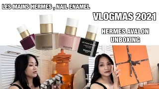 HERMES NAIL POLIS | AVALON UNBOXING | VLOGMAS