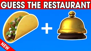 Can You Guess the Fast Food Restaurant by Emoji 2024? 🍔|Great Quiz