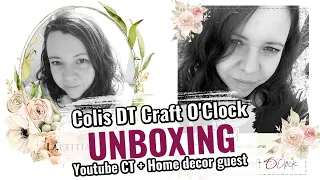 Unboxing Colis DT Craft O'Clock