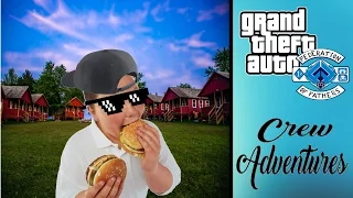 SKINNIEST FAT KID AT FAT CAMP - Grand Theft Auto 5 Crew Adventures: Episode #3