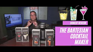 Review of The Bartesian, the custom cocktail making robot