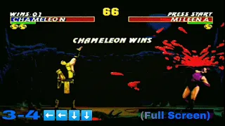 All Ninjas Fatality 😕 For Ultimate Mortal Kombat Trilogy ( Sega Genesis Rom Hack v4401) EP3-4