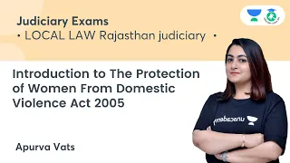 Intro to The Protection of Women From Domestic Violence Act 2005 | Part 1| LOCAL LAW RJS Judiciary