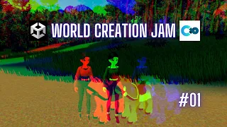 [Unity × Cluster] World Creation JAM ワールド制作ジャム #01