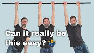 Hanging / Brachiation Exercise for Shoulder Health and Stronger Grip