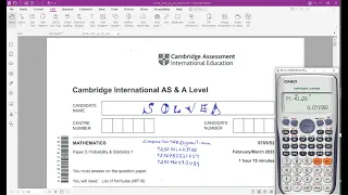 9709/52/F/M/23 --- CAIE AS & A LEVEL PROBABILITY AND STATISTICS 1 FEB_MARCH 2023 Paper 52