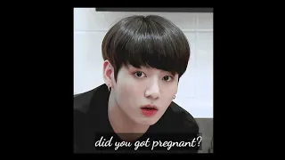 Bts reaction when you're shy to say them bring pads