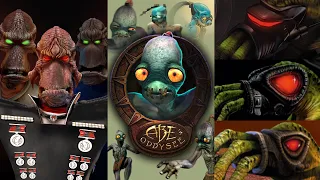 Visual Inconsistencies in Oddworld Characters