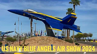 US Navy Blue Angels Air Show at El Centro , California | March 9, 2024