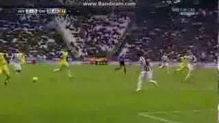 Epic Funny Football Caceres and Liechtensteiner Own Goal at Juventus Chievo Soccer Match