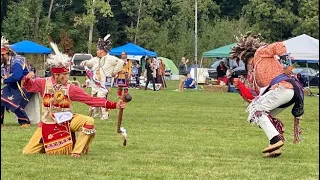 Men’s smoke dance, Tuscarora powwow 2023