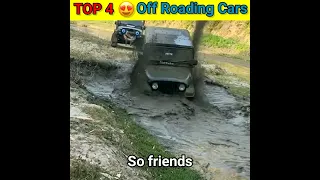 Indian Top 4 Best || off roading cars #shorts