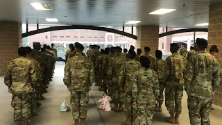 Fort Jackson Drill Sergeant with amazing voice