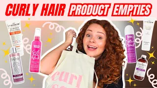 CURLY HAIR PRODUCT EMPTIES 2023 | MY FAV CURLY HAIR PRODUCTS