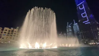 The Dubai Fountain - Rashed Al Majid - دبي كوكب أخر (Dubai is Always in Your Heart)
